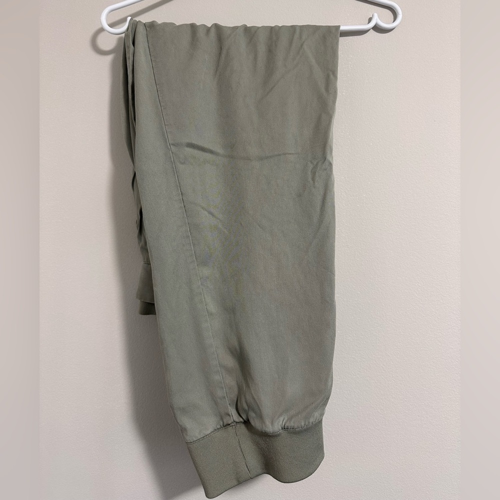 DKNY Olive Green Casual Dress Pant